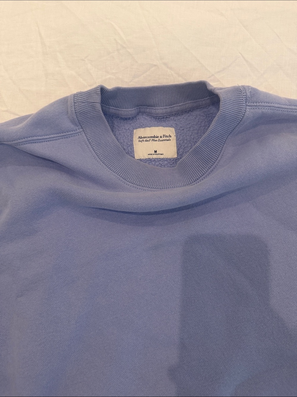 Abercrombie & Fitch Periwinkle Crewneck Sweatshirt